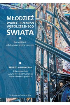 Okładka książki, pt. "Młodzież wobec przemian współczesnego świata"